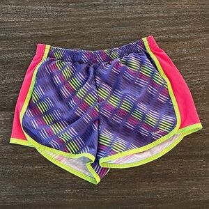 Reebok Girls Small (8-10) Multi-Color Running Shorts